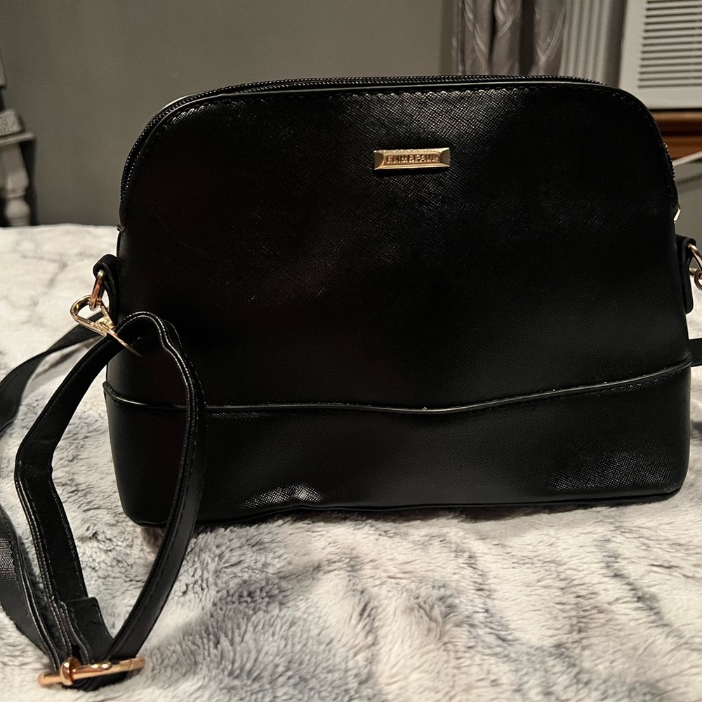 Elegant Black Crossbody Bag by Nine West